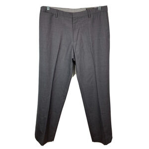 Banana Republic Pants Mens Sz 35‎ Gray Wool Classic Fit Straight Leg Dress